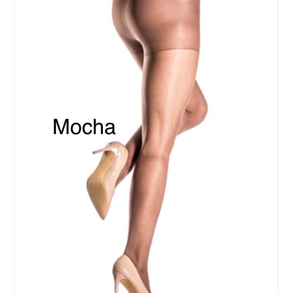 Silkies Ultra Total Leg Control Support Pantyhose-Mocha